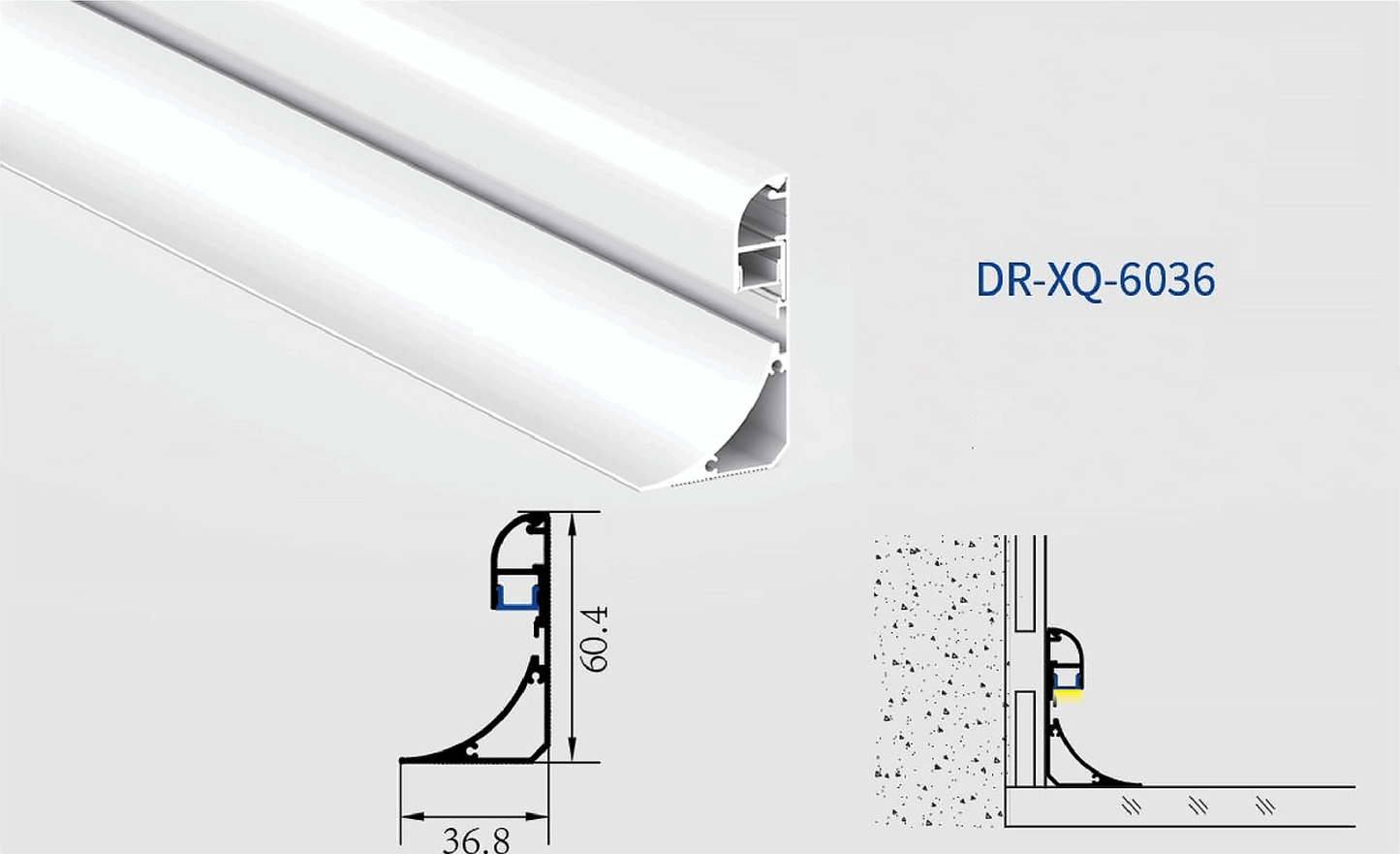 Ceiling Linear Light (XQ-6036)