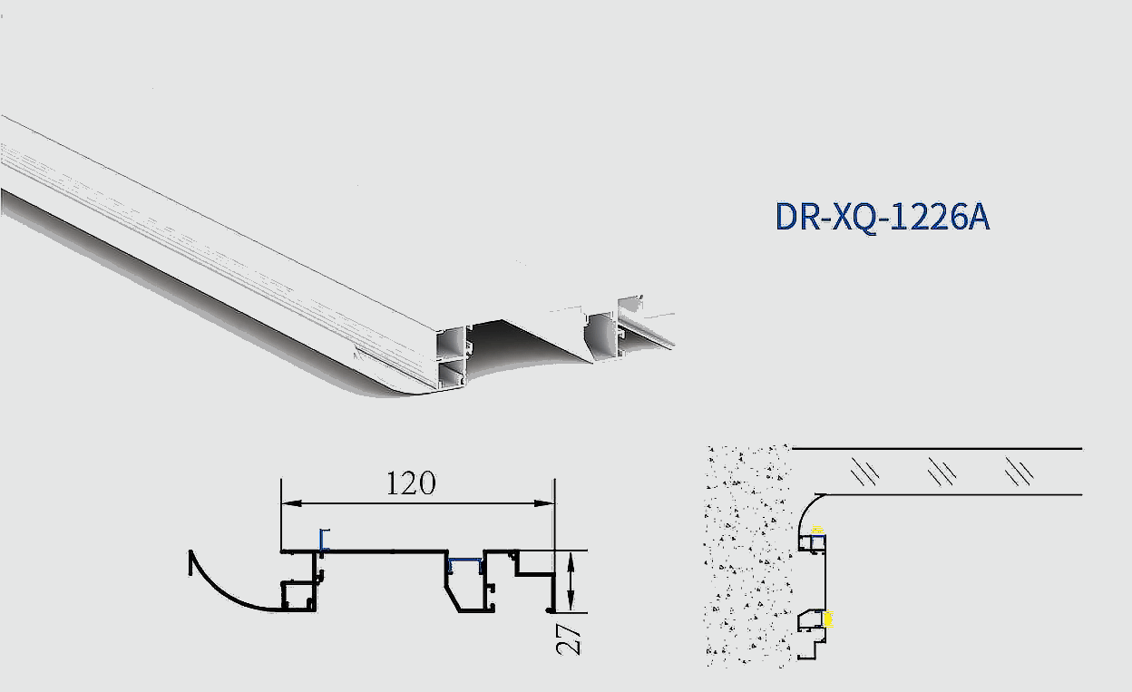Ceiling Linear Light(XQ-1226A)