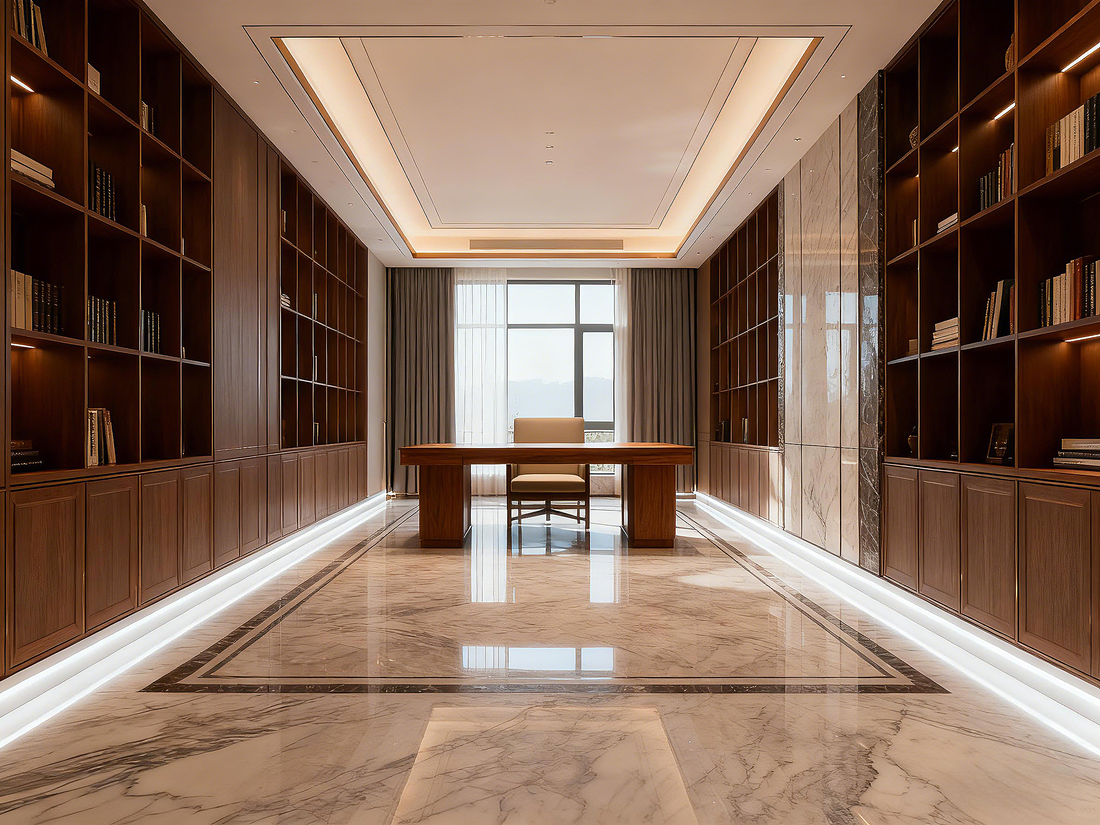 LED Aluminum Skirting Boards for Office Interior Projects