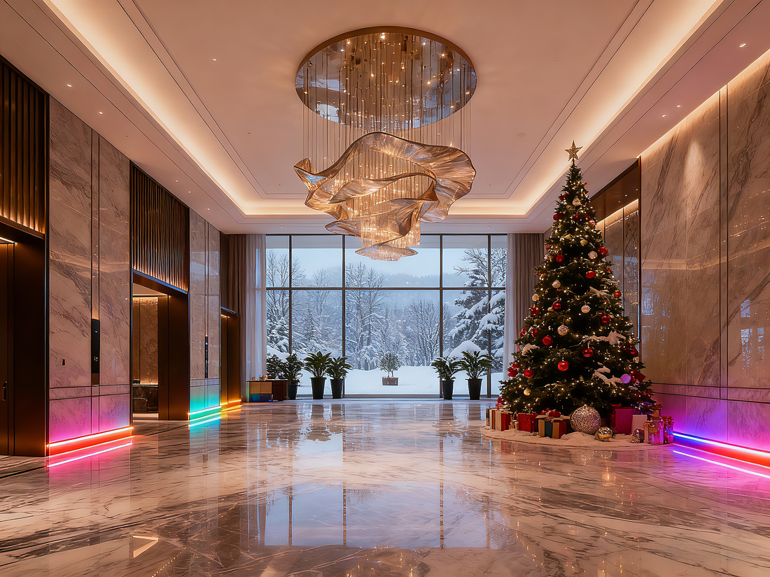 Commercial LED Aluminum Skirting Boards for Shopping Mall Projects
