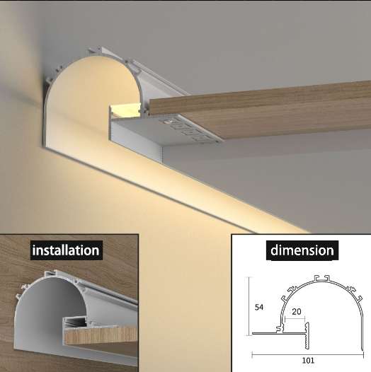 Ceiling profiles+wall lights series(XQ9671)