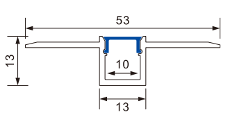 Ceiling profiles+wall lights series(HB-13 double upper lace)