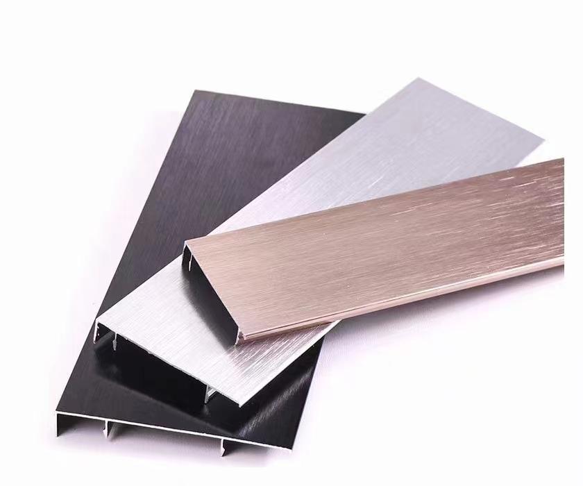 Aluminum alloy engineering style skirting(8 Centi Meter plane/project EL-80F)