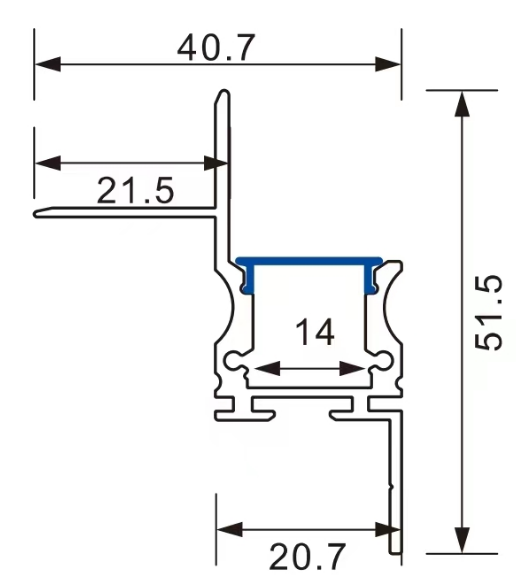 Ceiling profiles+wall lights series(XQ-4020A)