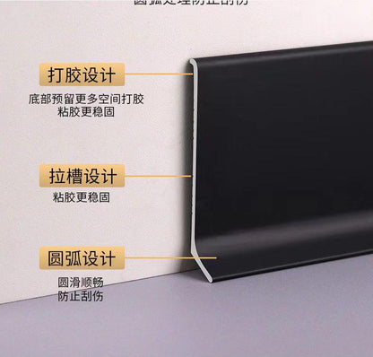 Internet celebrity light luxury skirting board (viscose type)(EL-100J)