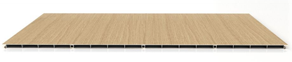 All-aluminum seamless welded panel