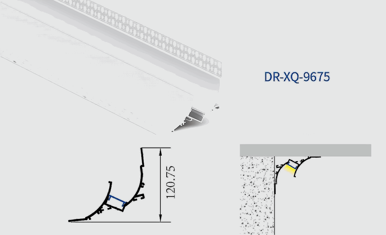 Ceiling Linear Light（XQ-9675）