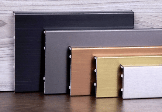 Stainless steel – Snap-On Type – Skirting Board